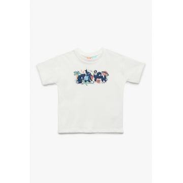Tricou din bumbac cu imprimeu