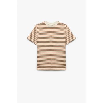 Tricou in dungi din amestec de bumbac