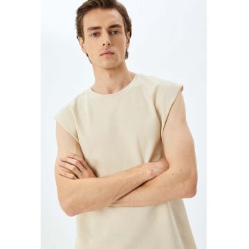 Tricou lejer cu aspect texturat
