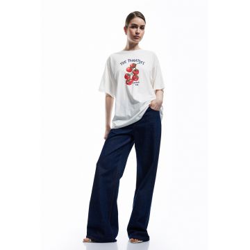 Tricou lejer cu imprimeu