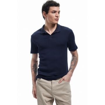 Tricou polo slim-fit din bumbac
