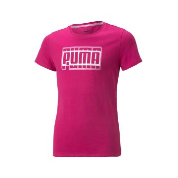 Tricou regular fit cu imprimeu logo Alpha