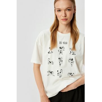 Tricou supradimensionat de bumbac