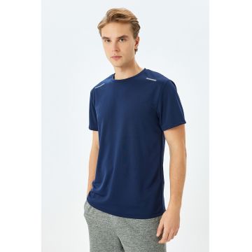 Tricou uni regular fit
