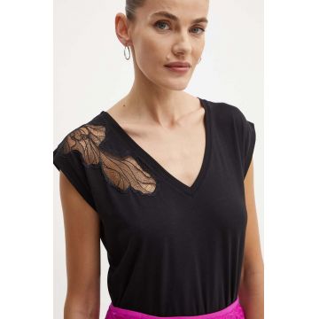Morgan tricou DILAYA culoarea negru, DILAYA