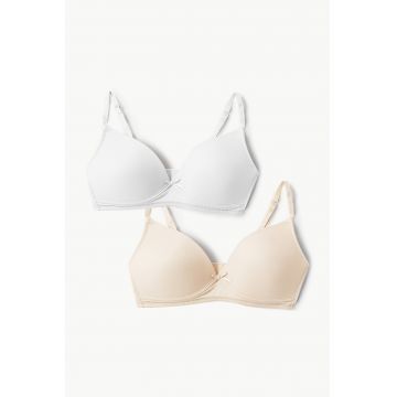 Set de sutiene cu burete - 2 piese