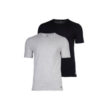 Set de tricouri Active Flex cu decolteu la baza gatului - 2 piese