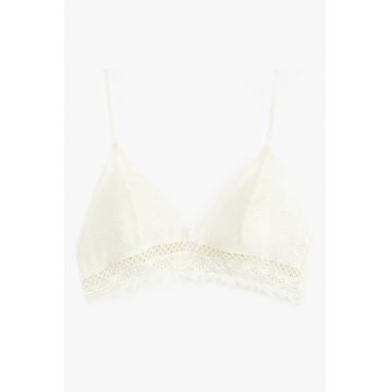 Sutien triunghiular de macramé