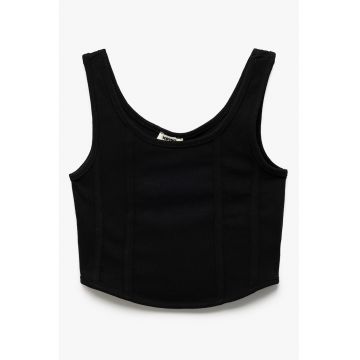 Top crop slim fit