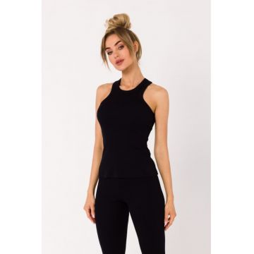 Top din tricotaj - Roz -
