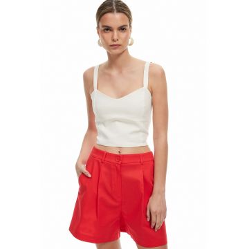 Tricou crop uni