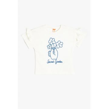 Tricou cu design brodat