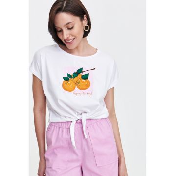 Tricou cu imprimeu fructat