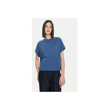 Tricou dama -  303801717 - Bumbac - XS INTL - Albastru