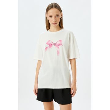 Tricou din bumbac cu imprimeu