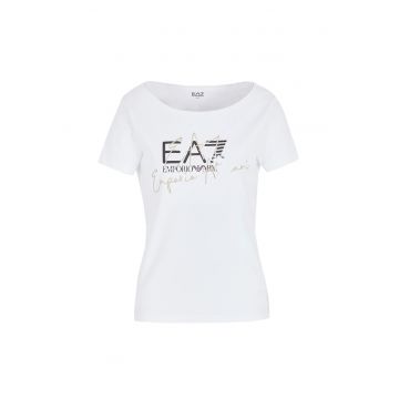 Tricou  W Handwritten Tee Crossover - 3RTT30-TJDLZ-1100 - Femei - Alb