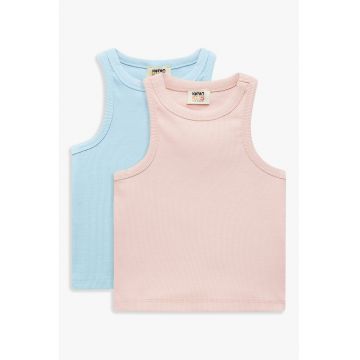 Set de top-uri cu model uni - 2 piese