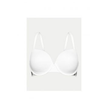 Sutien dama -  303723682 - Modal/Bumbac/Elastan - Alb