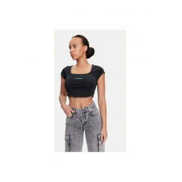Top dama -  304113253 - Bumbac/Poliester - L INTL - Negru
