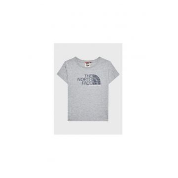 Tricou baieti -  301251149 - Bumbac/Poliester - 134 CM - Gri