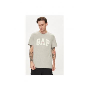 Tricou barbati -  304143816 - Bumbac - Gri
