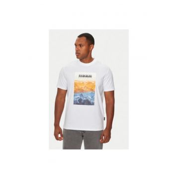 Tricou barbati -  304197086 - Bumbac - Alb