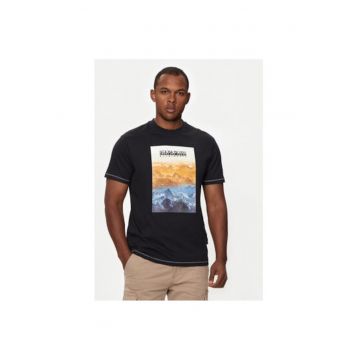 Tricou barbati -  304197093 - Bumbac - Negru