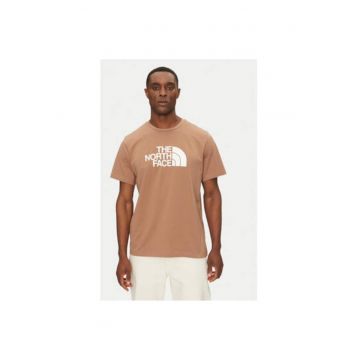 Tricou barbati -  304916717 - Bumbac/Poliester - Maro