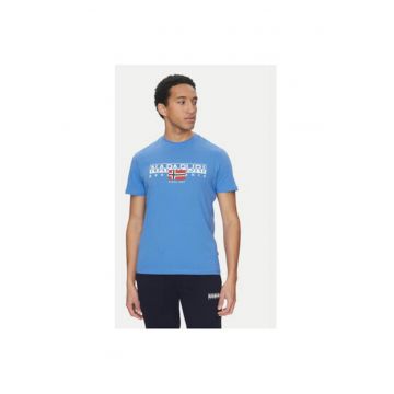 Tricou barbati -  305101860 - Bumbac - Albastru