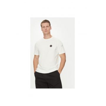 Tricou barbati -  305101990 - Bumbac - Alb