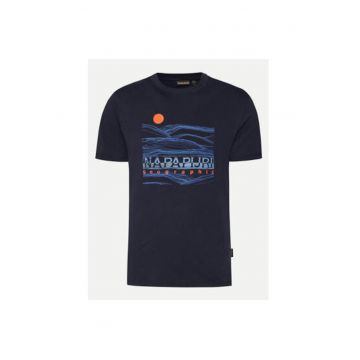 Tricou barbati -  305102744 - Bumbac - Albastru