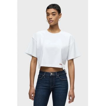 Tricou crop oversized