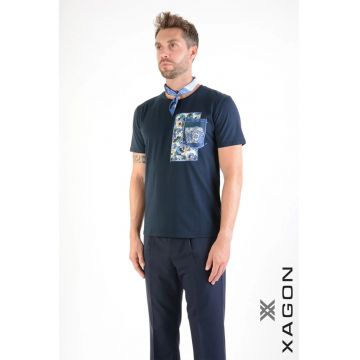 Tricou cu buzunar frontal XG