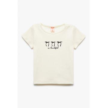 Tricou cu decolteu rotund