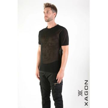 Tricou cu guler rotund 2JX1202