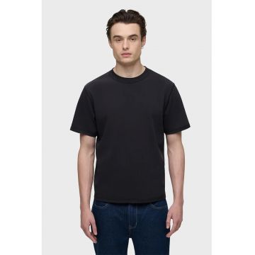 Tricou cu guler rotund 45JZBFBK4761-FBK