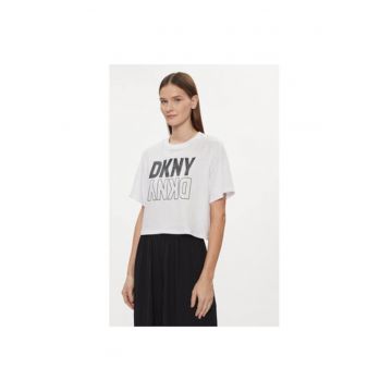 Tricou dama -  303750640 - Bumbac - Alb