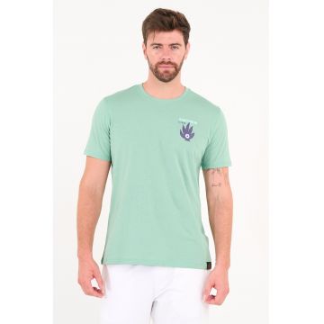 Tricou din bumbac cu imprimeu grafic pe piept