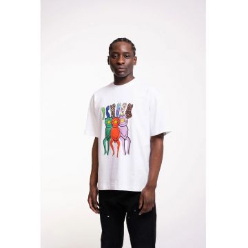 Tricou oversize cu print ISH1036