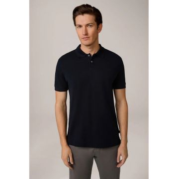 Tricou oversized cu guler polo