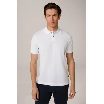 Tricou oversized cu guler polo