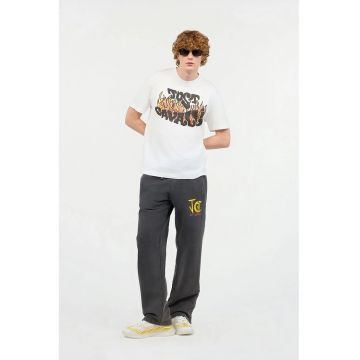 Tricou oversized cu print frontal