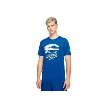 Tricou  pentru barbati Gyakusou Nrg Graphic 3 - albastru deschis