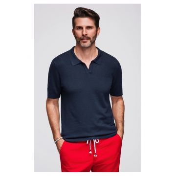 Tricou polo pentru barbati fara nasturi  OM-POSS-0159