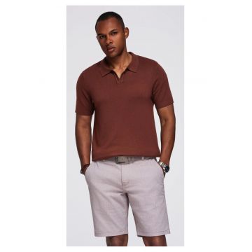 Tricou polo pentru barbati fara nasturi  OM-POSS-0159