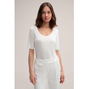 Tricou regular fit cu decolteu rotund