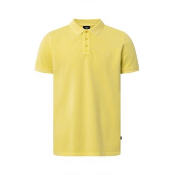 Tricou regular fit cu guler polo 30037489