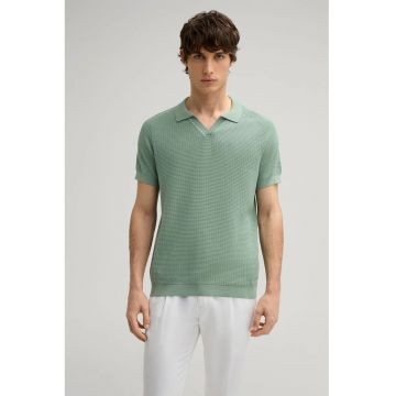 Tricou regular fit cu guler polo 30045217