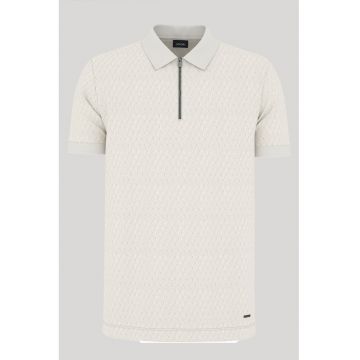 Tricou regular fit cu guler polo 30045546