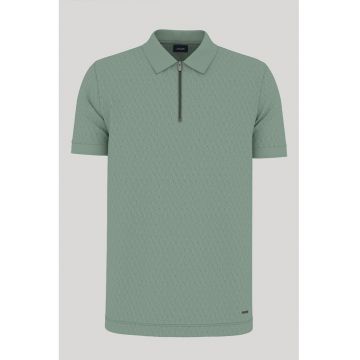 Tricou regular fit cu guler polo 30045546